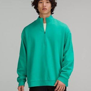 French Terry Oversized Half Zip